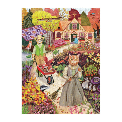Cottage Cats | 1000 Piece Puzzle