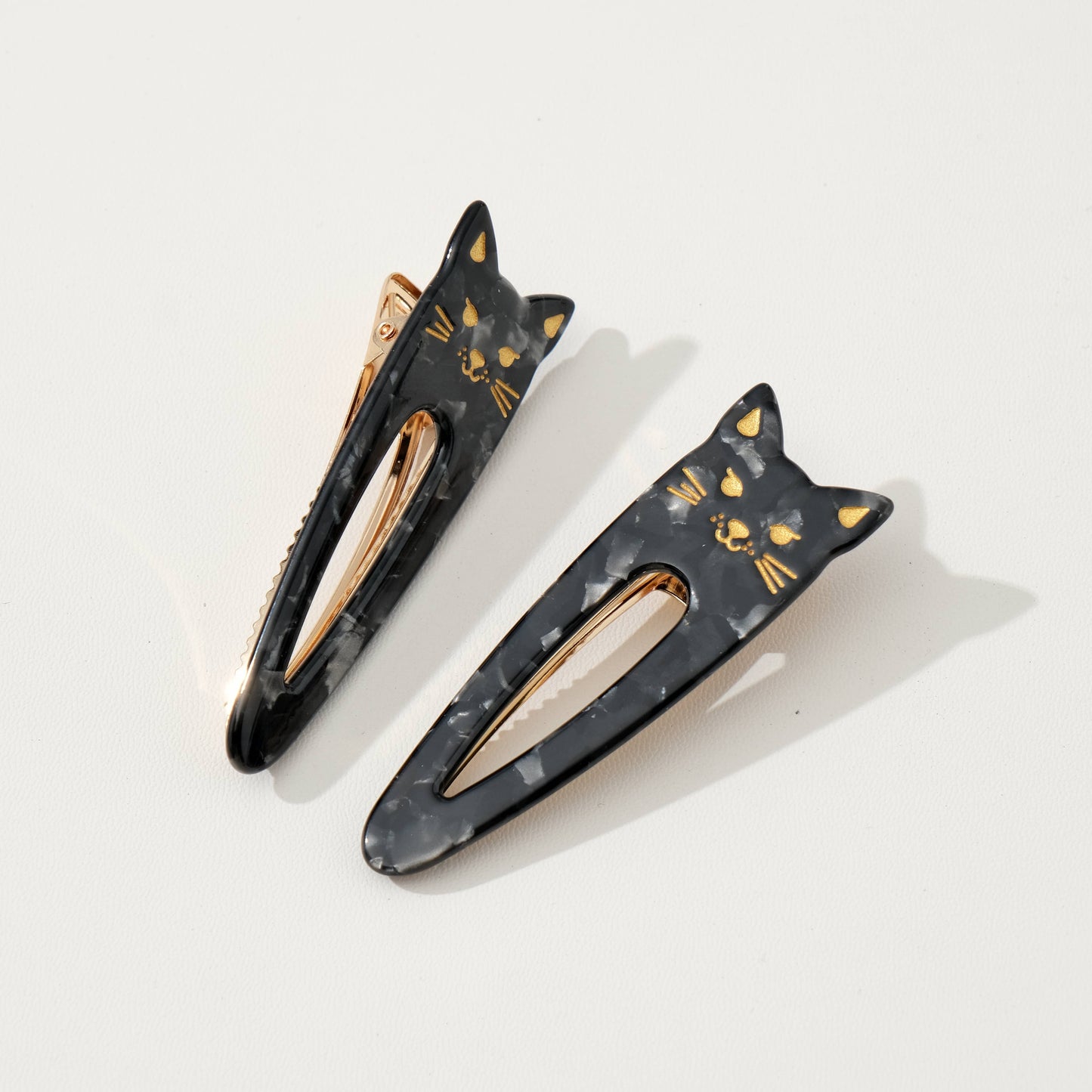 Cat Face Hair Clip | Set of 2