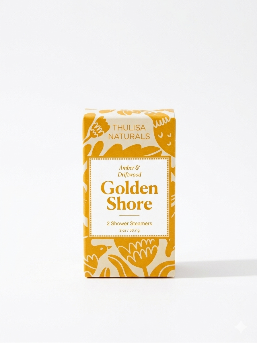 Golden Shore Shower Steamers | 2 Pack