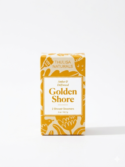 Golden Shore Shower Steamers | 2 Pack