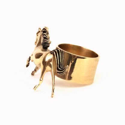 Brass Bandana Slide | Horses