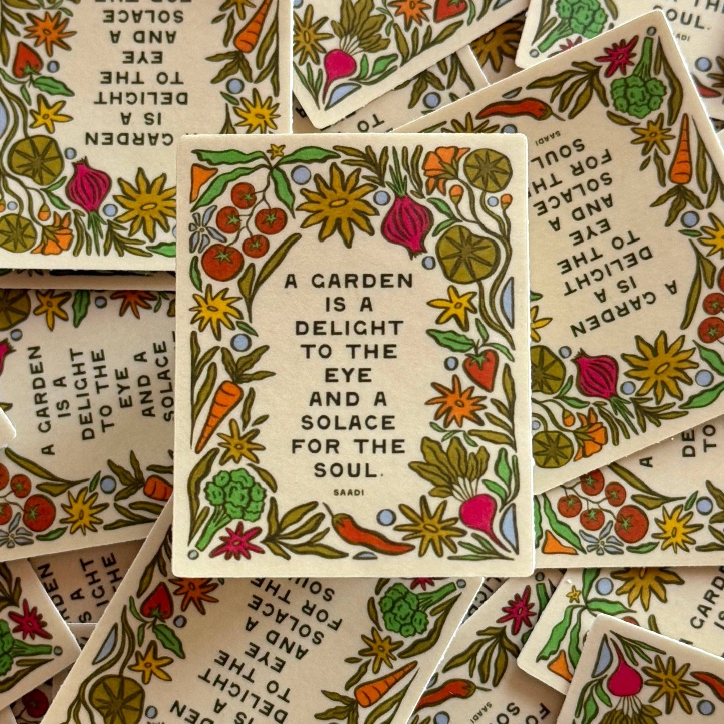 Garden Delight Sticker
