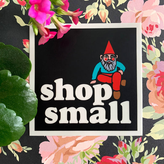 Shop Small Gnome Sticker
