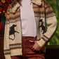 Western Fairisle Zip Cardigan