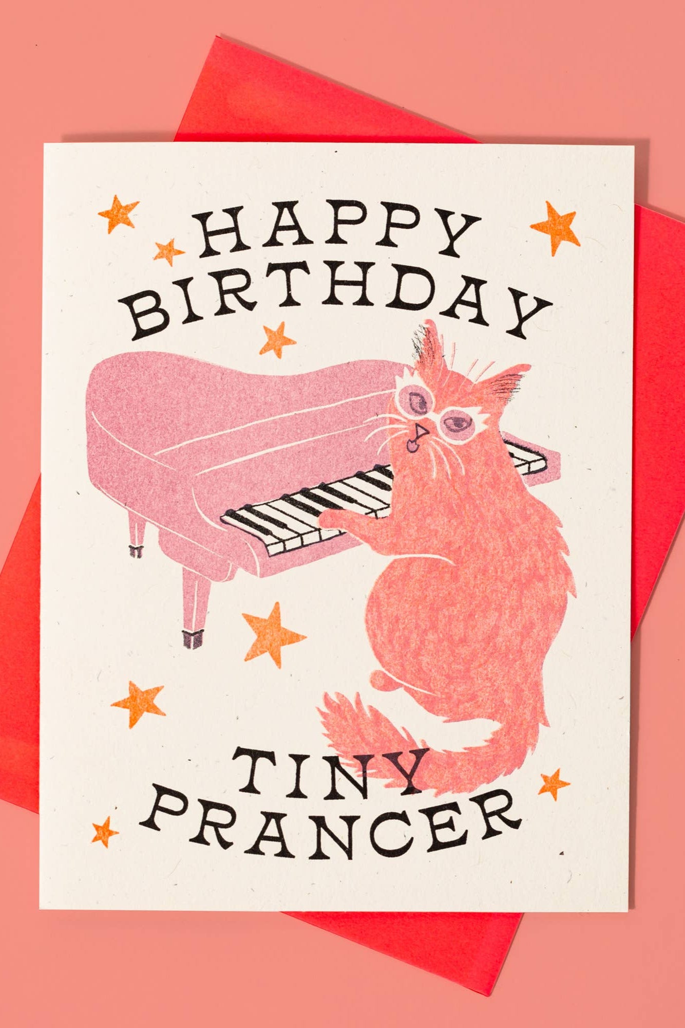 Tiny Prancer Birthday Card