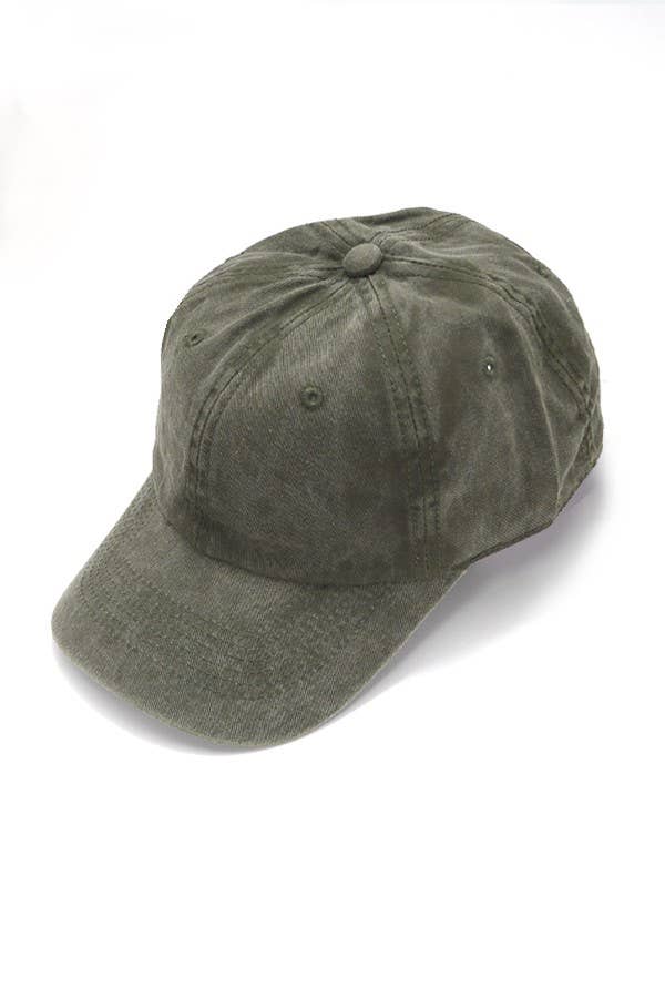 Team Spirit Cap | Washed Olive