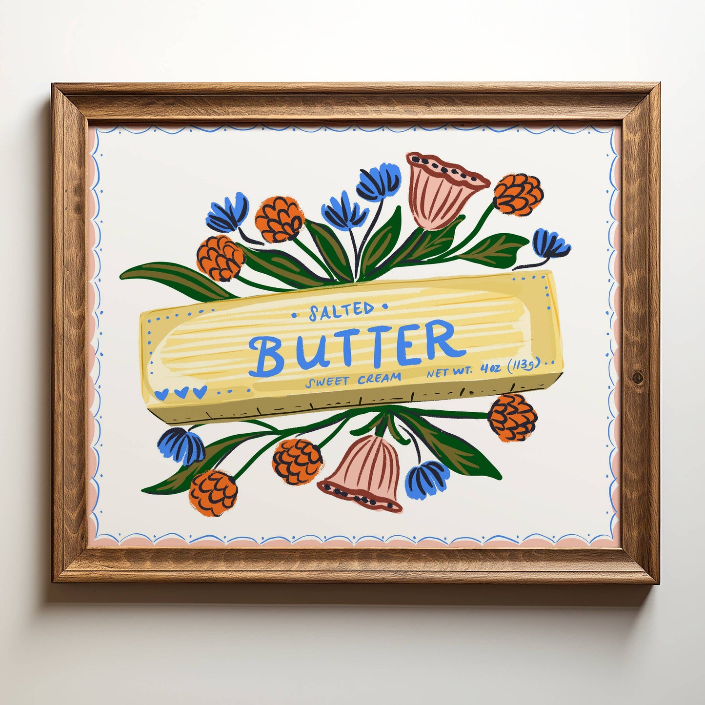Salted Butter Giclée Art Print | 8" x 10"