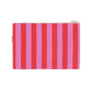 Lili Flat Pouch | Orchid + Tomato