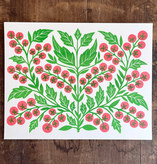 Garden Series Print | Cherry Tomato