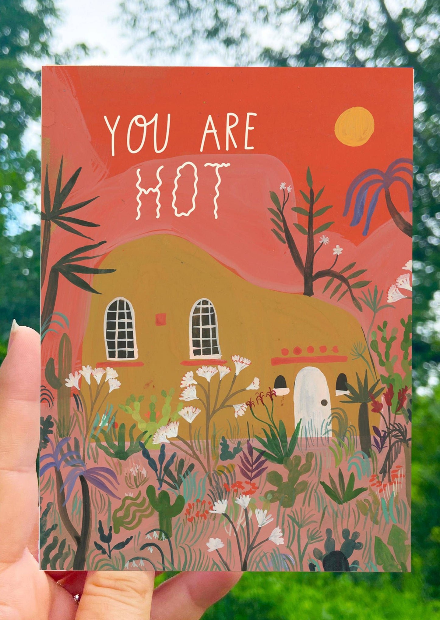 You Are Hot Card