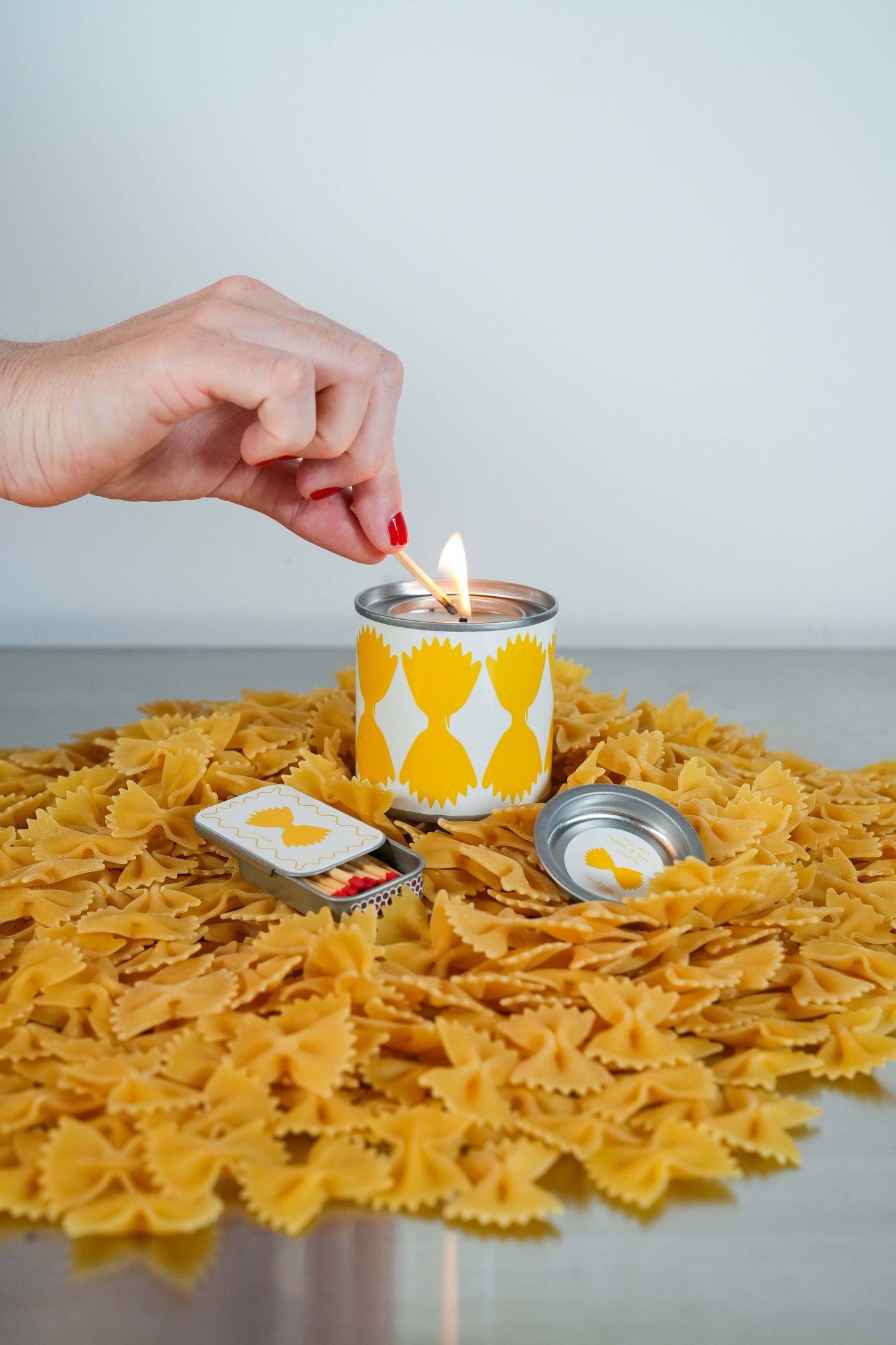 Pasta Candle | Lemon & Basil