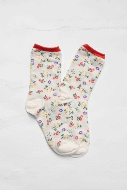 Wildflower Socks | Sage