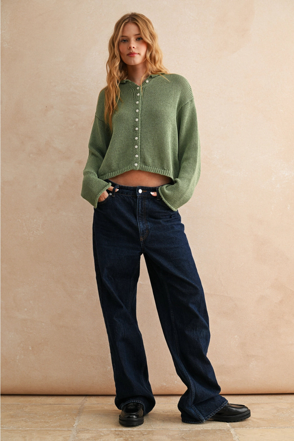 Lake House Cardigan | Sage