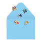 Happy Hanukcats Greeting Card | 60 Piece Puzzle