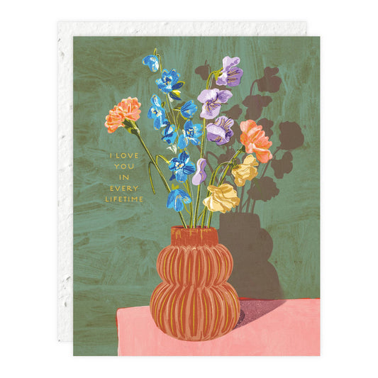 Sweet Days Vase Card