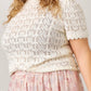 Crochet Sweater Tee | Extended