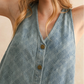 Jacquard Denim Mini Dress