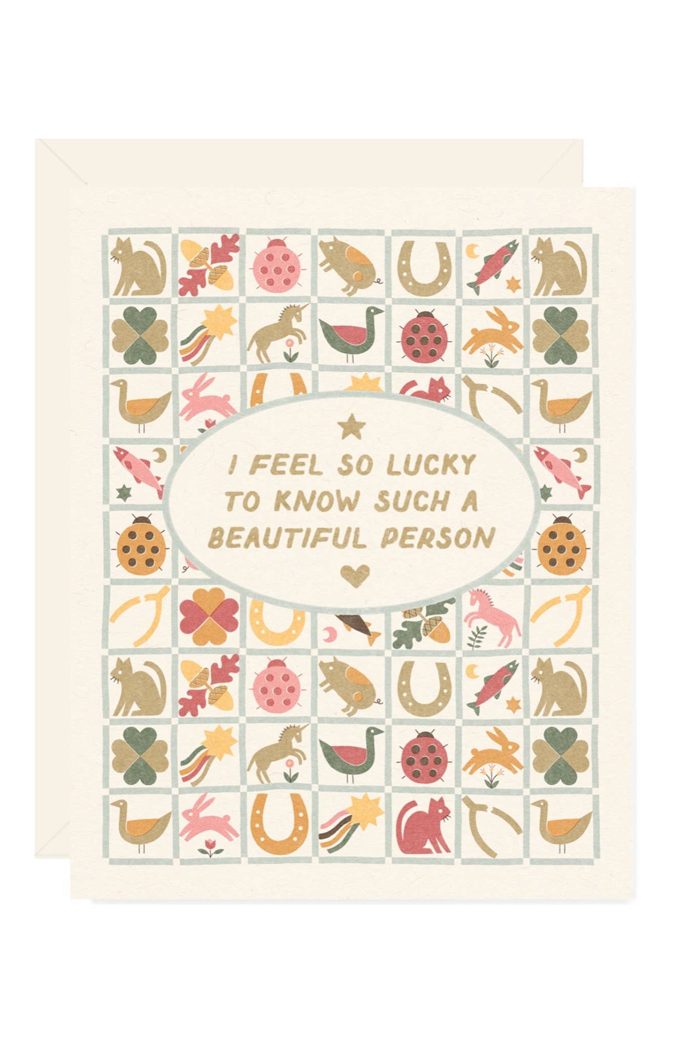 Lucky Quilt Card