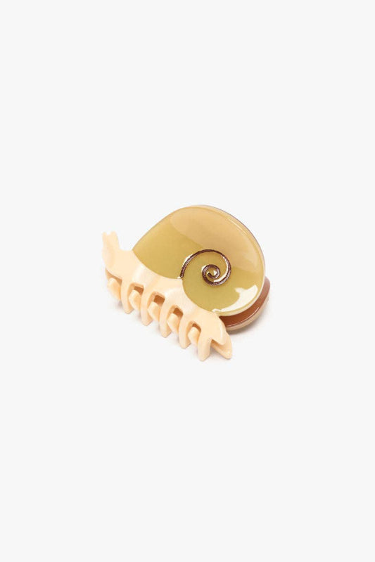 Mini Snail Hair Claw | Sand