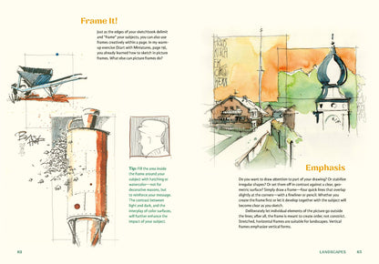 Sketching Outside: An Illustrated Guide to Making Art on the Go