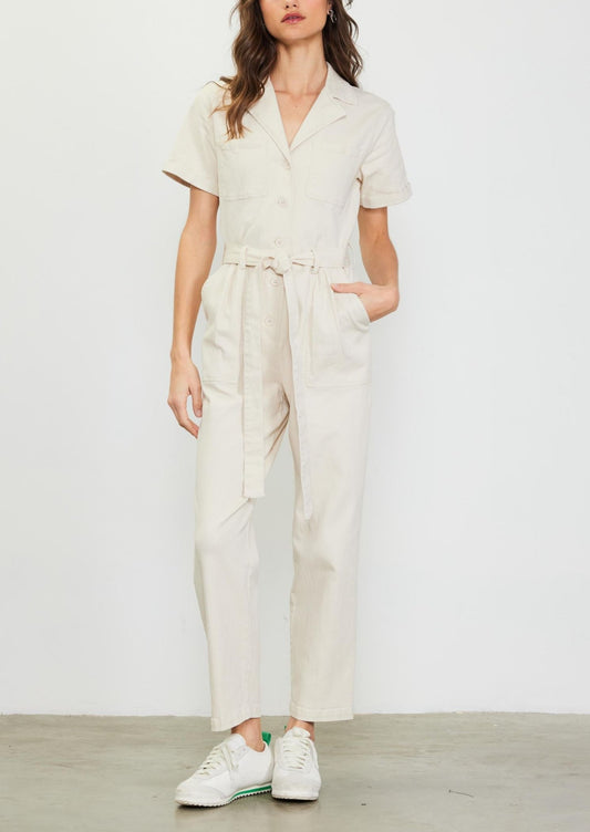 The Utility Jumpsuit | Natural