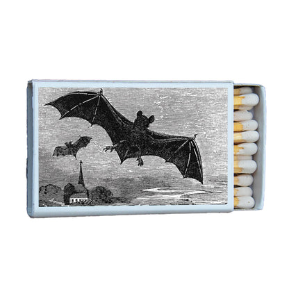 Bat Illustration Matchbook