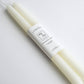 Beeswax Dipped Candles | Natural White