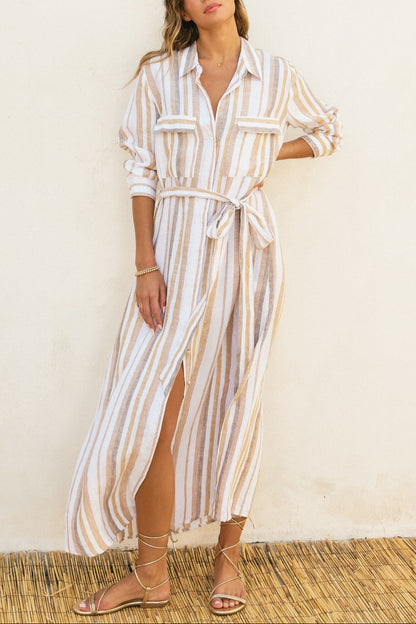 Shake Ya Pampas Shirt Dress