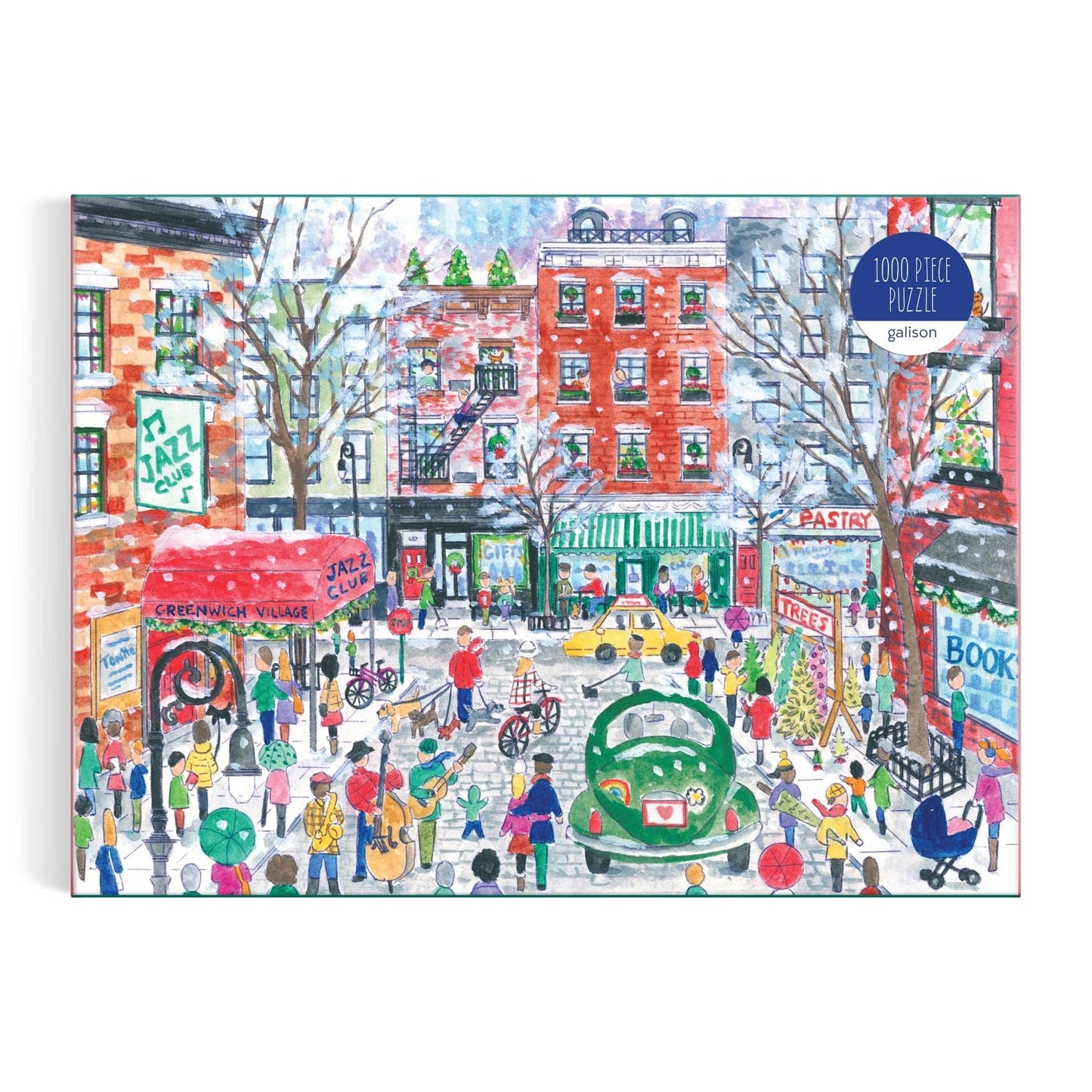 Christmas in Greenwich Village | 1000 Piece Puzzle