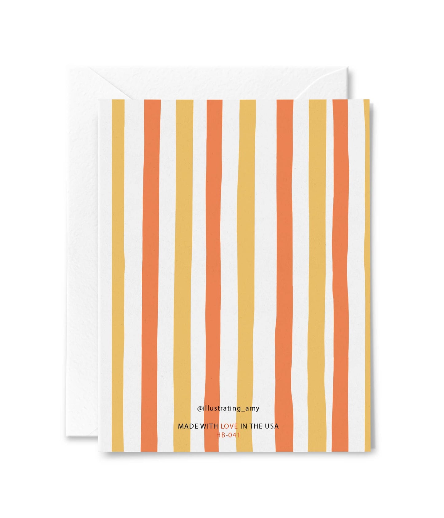 Birthday Stripes Card