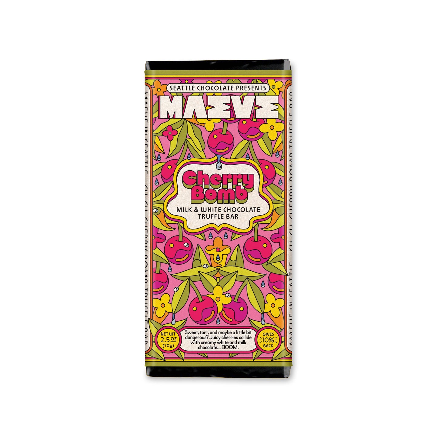 Cherry Bomb Truffle Bar