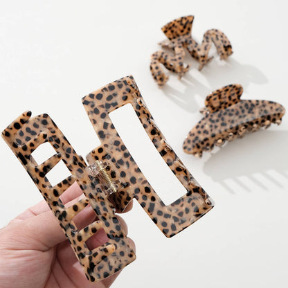 Wild Leopard Hair Claw | Assorted
