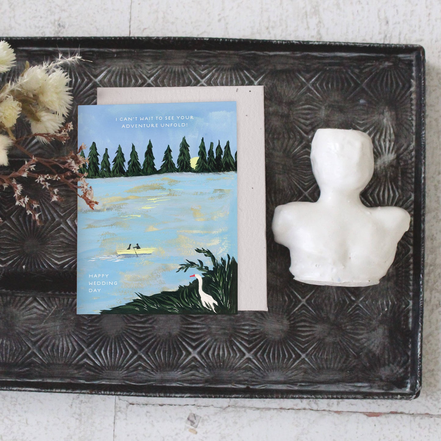 The Adventure of Us Wedding Card