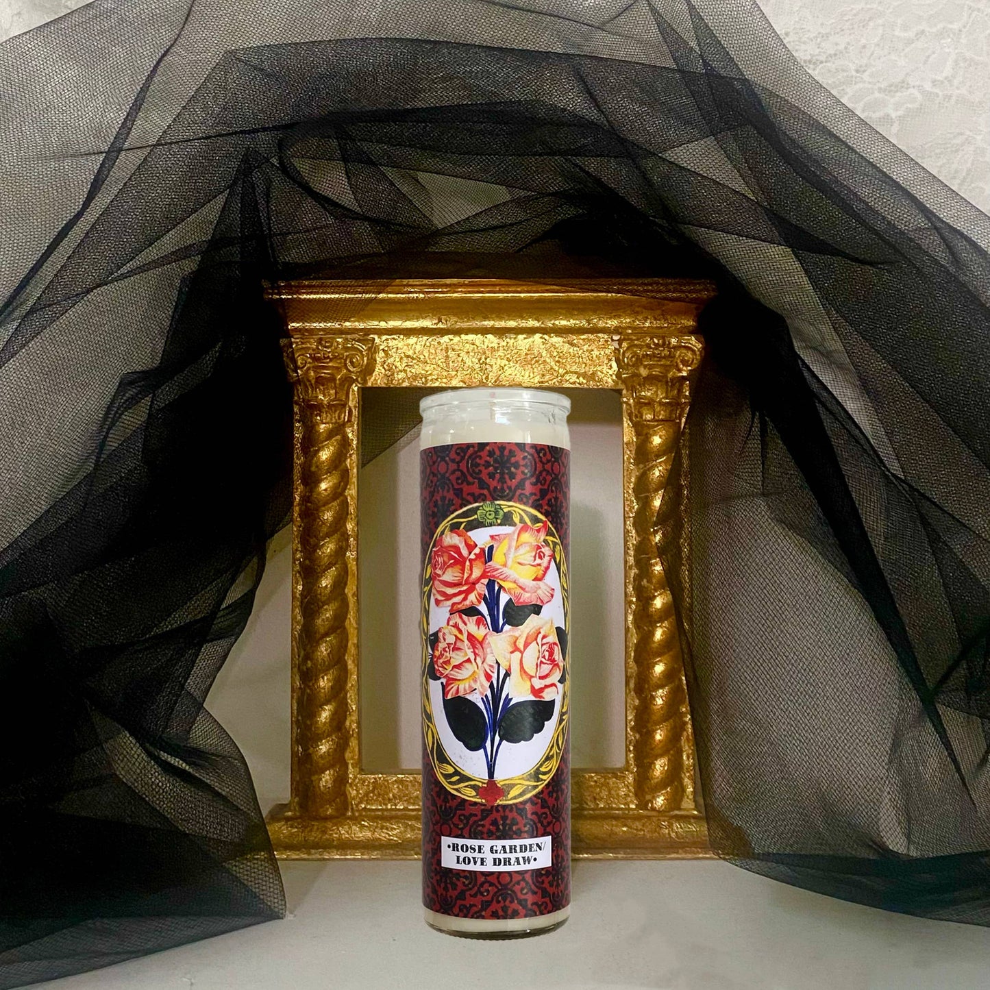 Altar Candle | Rose Garden