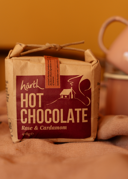 Rose and Cardamom Hot Chocolate