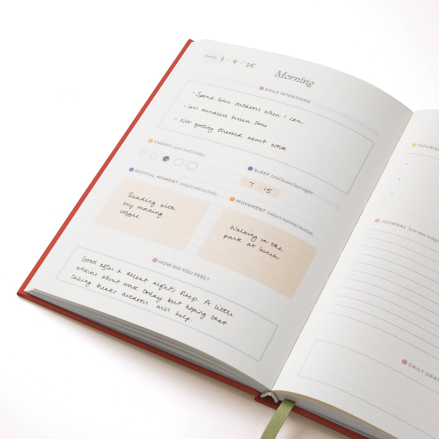 Wellness Journal | Floral Ikat