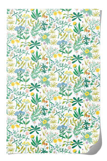 Growing Wild Rolled Gift Wrap