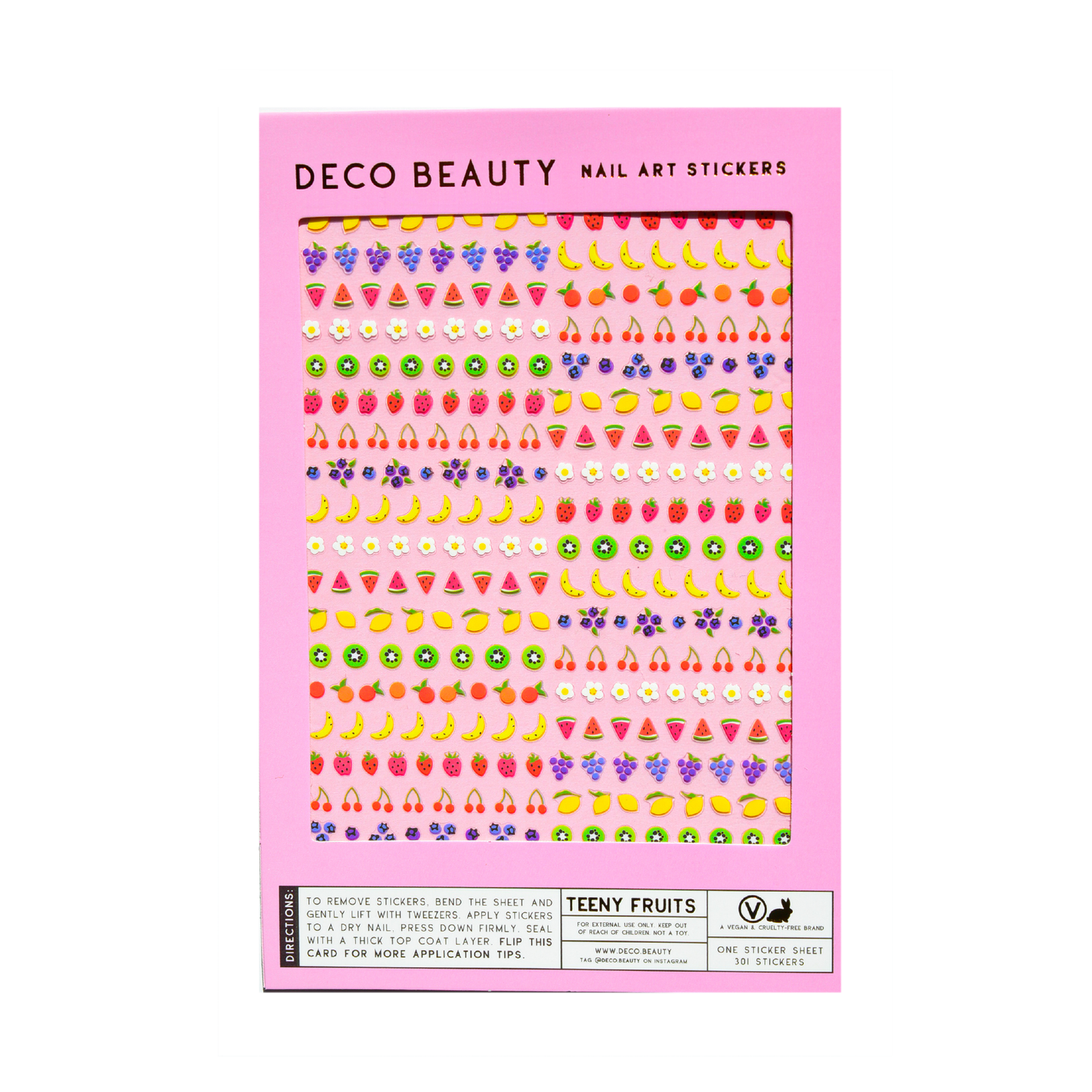 Nail Art Stickers | Teeny Fruits