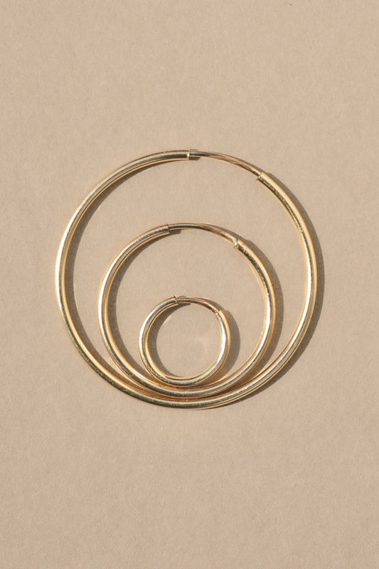 Cycle Earrings | 14k Gold-filled