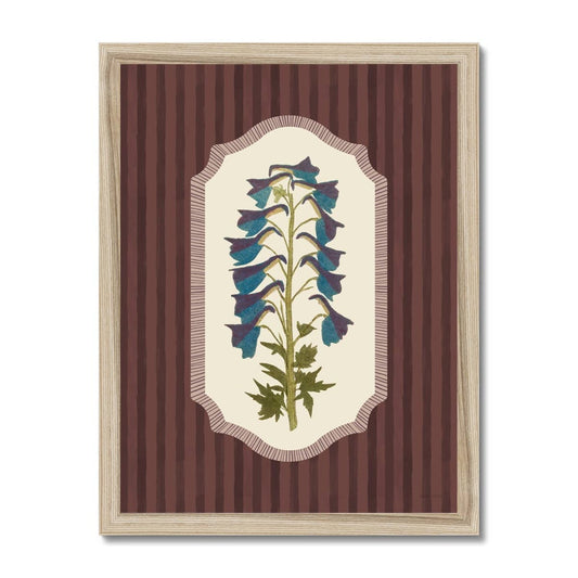 Delphinium Art Print | 11 x 14