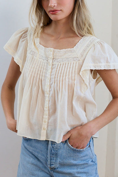 Posie Pintuck Blouse