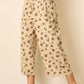 Floral Balloon Pants | Ivory