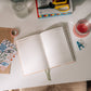 Happy Stripes Hardcover Wellness Journal