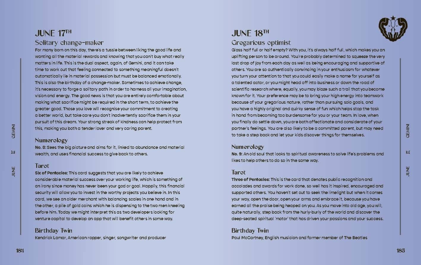 The Book of Birthdays: Unlock the Secrets of Your Birthdate