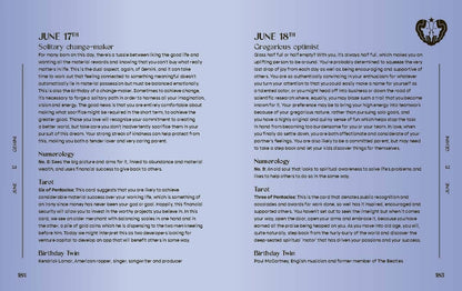 The Book of Birthdays: Unlock the Secrets of Your Birthdate