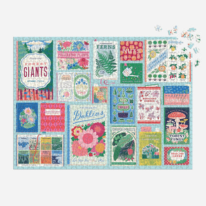 Ever Upward Botanist Bookshelf | 1000 Piece Puzzle