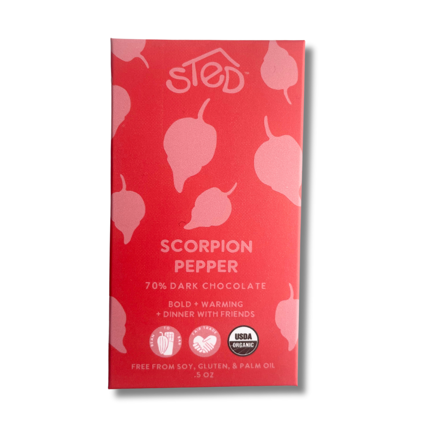 Mini Chocolate Bar | Scorpion Pepper