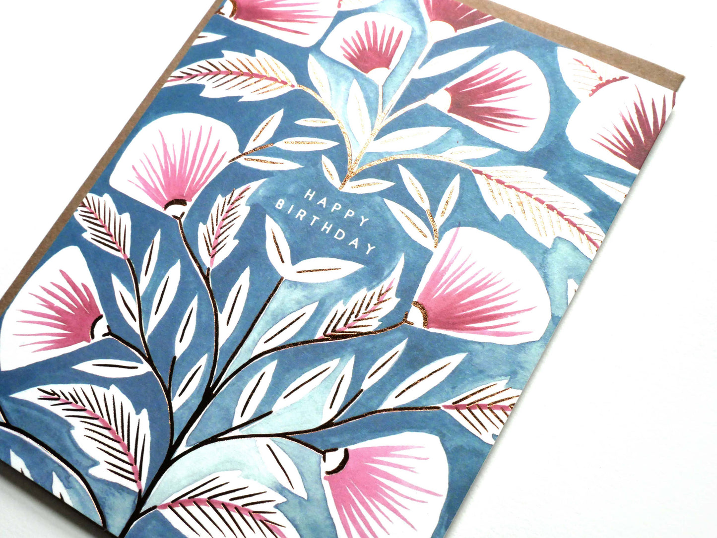 Happy Birthday Foil Stamped Card