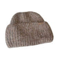 Foldover Knit Beanie | Coffee