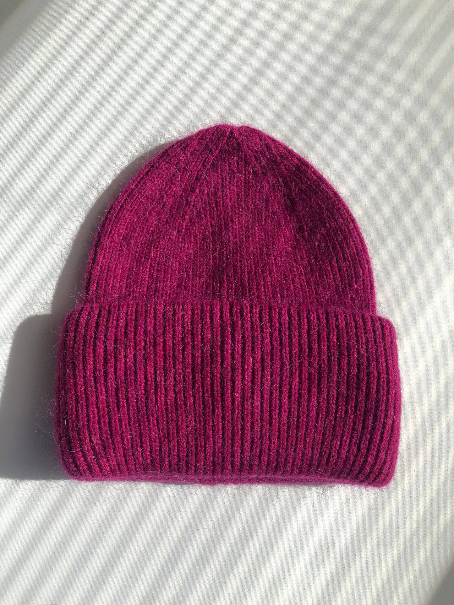 Royal Angora Beanie | Royal Blue